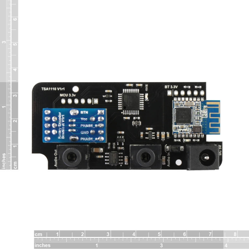 TSA1110 - Smartphone Bluetooth Remote Audio Volume Control Board - (Andorid/iOS)