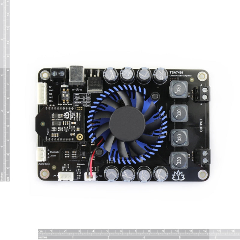 2 x 100W Class D Bluetooth Audio Amplifier Board - TSA7499