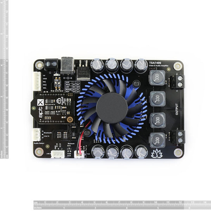 2 x 100W Class D Bluetooth Audio Amplifier Board - TSA7499B(Apt-X)