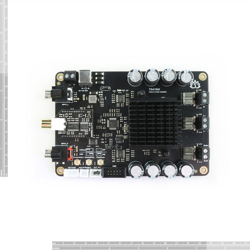 2.1 Channels SPDIF Coaxial+DSP Amplifier Board - TSA7800C