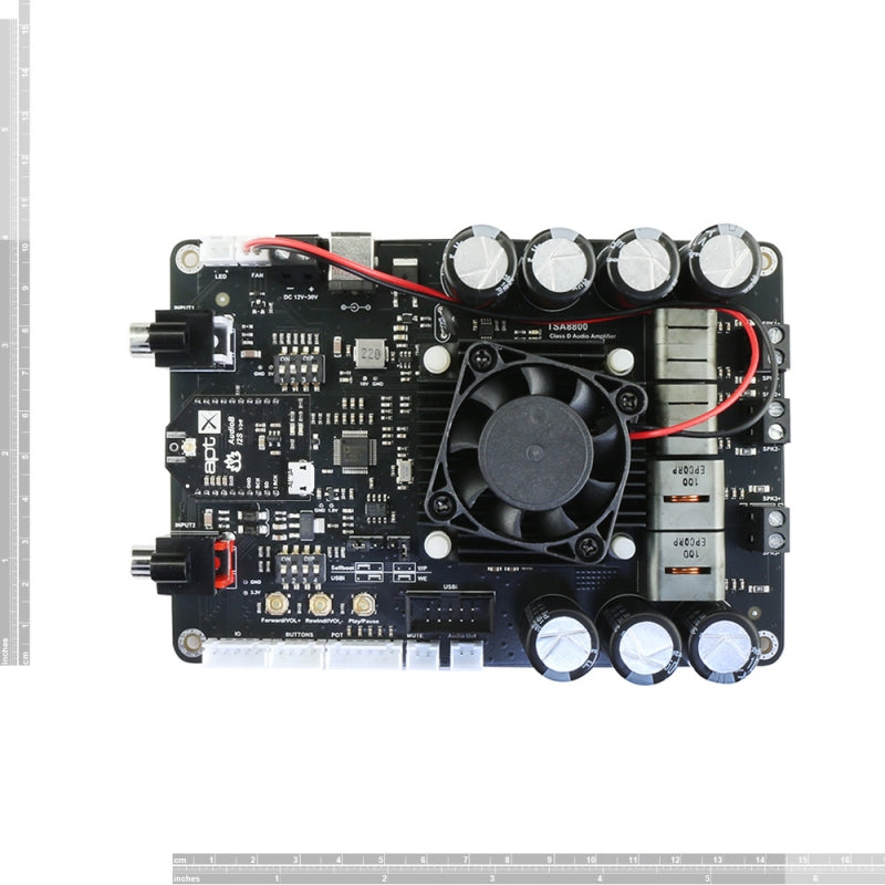 2 x 100W + 200W 2.1 Channels Bluetooth+DSP Audio Amplifier Board - TSA8800B(Apt-X)