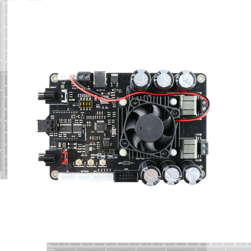 2 x 100W SPDIF TOSLINK+DSP Audio Amplifier Board - TSA8802D