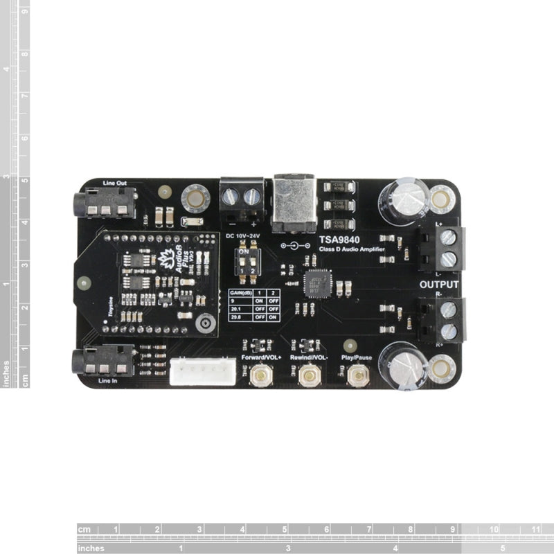 2 x 20W Class D Bluetooth Audio Amplifier Board - TSA9840