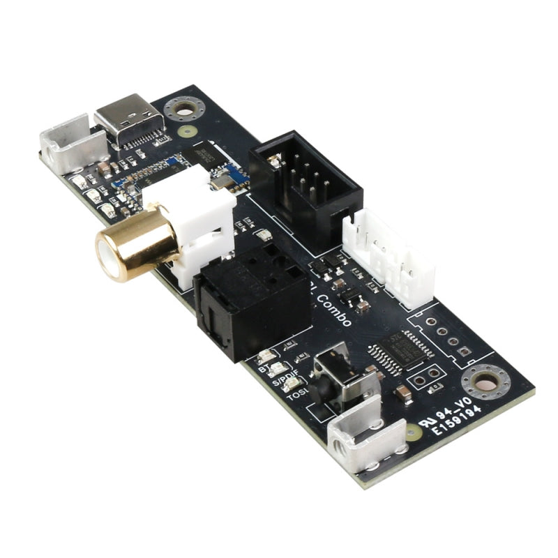 AudioBL Combo Bluetooth/Toslink/SPDIF Coaxial 3 in 1 Audio Interface Board